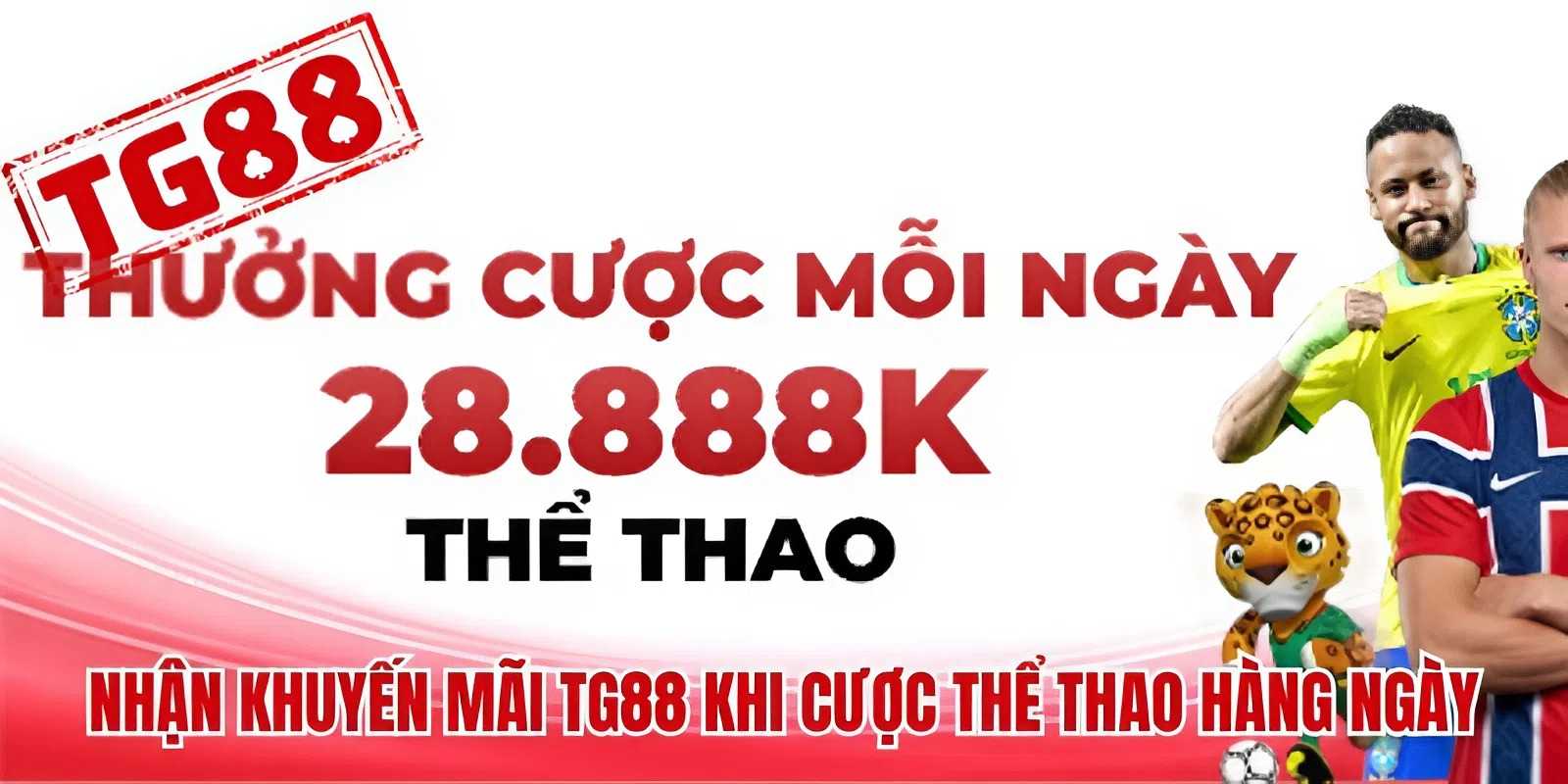 Nhận khuyến mãi TG88 khi cược thể thao hàng ngày